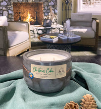 Load image into Gallery viewer, Christmas Cabin Concrete Bowl