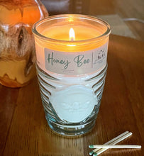 Load image into Gallery viewer, Honey Bee 10 oz. Glass Candle