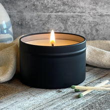 Load image into Gallery viewer, Lochsa Love 6 oz Black Matte Candle Tin