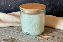 Load image into Gallery viewer, Lemon & Sage 10 oz. Glass Candle