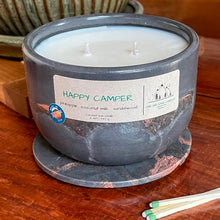 Load image into Gallery viewer, Happy Camper Concrete Bowl