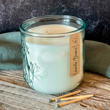 Load image into Gallery viewer, Lavender Dreams-10 oz. Glass Candle