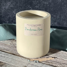 Load image into Gallery viewer, Ponderosa Pine-9.5 oz. Concrete Candle