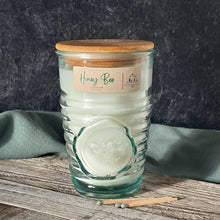 Load image into Gallery viewer, Honey Bee 10 oz. Glass Candle
